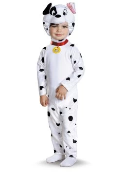 Disguise 101 Dalmatians (Animated) Child Dalmatian Classic Kids Costume -Halloween Costume Shop 101 dalmatians animated child dalmatian classic alt 2