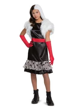 Disguise 101 Dalmatians Animated Tween Cruella Costume