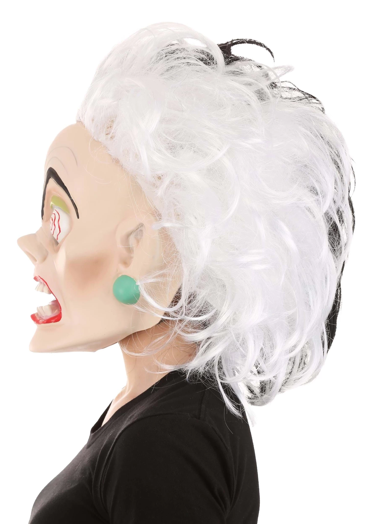 Disney 101 Dalmatians Cruella De Vil Latex Mask 4 Disney 101 Dalmatians Cruella De Vil Latex Mask - Image 2