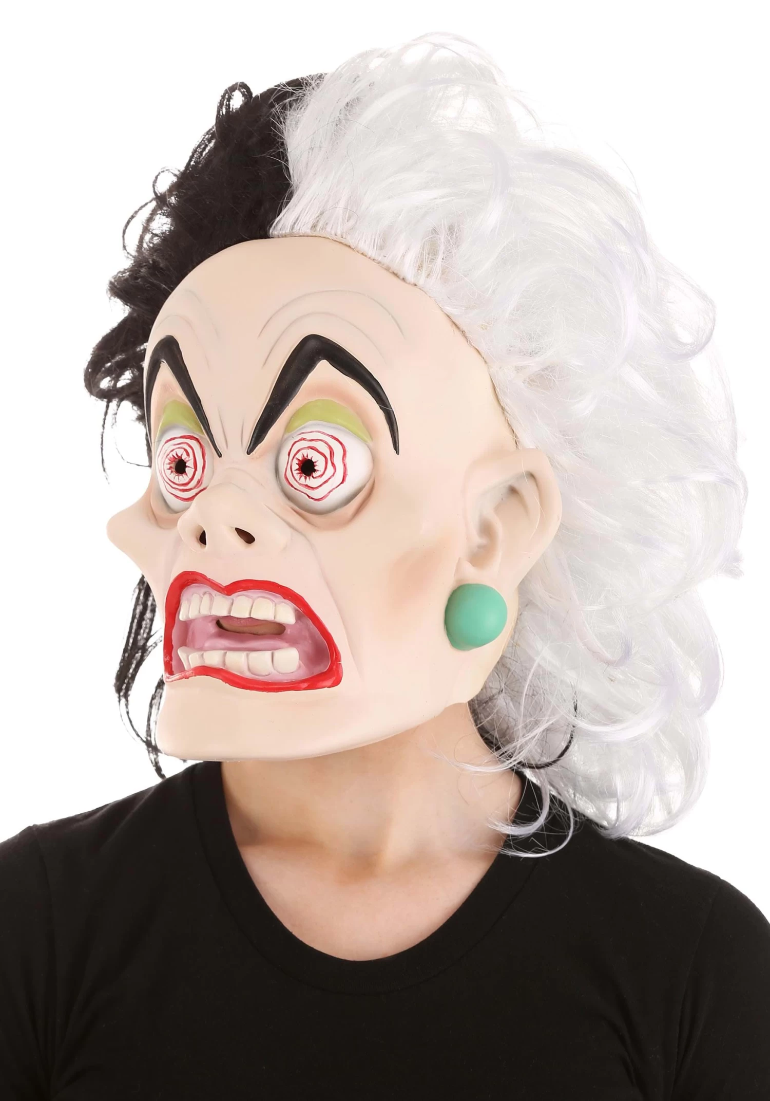Disney 101 Dalmatians Cruella De Vil Latex Mask 5 Disney 101 Dalmatians Cruella De Vil Latex Mask - Image 3