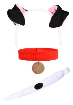 Disney 101 Dalmatians Pongo Headband, Collar & Tail Kit -Halloween Costume Shop 101 dalmatians pongo headband collar tail kit alt 2
