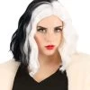Trendy Cruella De Vil Wig For Women From Disney's 101 Dalmatians