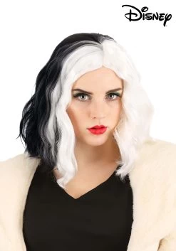 Trendy Cruella De Vil Wig For Women From Disney's 101 Dalmatians