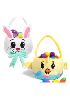Chicken And Bunny 2 Pack Basket Set