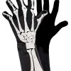 AMSCAN Adult 3D Skeleton Gloves 1 AMSCAN Adult 3D Skeleton Gloves -Halloween Costume Shop adult 3d skeleton gloves