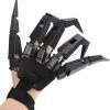 Adult Articulating Black Demon Fingers -Halloween Costume Shop adult articulating black demon fingers