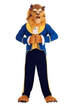 Men's Beast Costume From Disney's Beauty And The Beast -Halloween Costume Shop adult beauty and the beast authentic beast costume alt 1