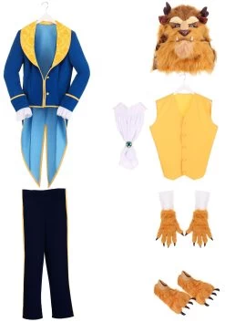 Men's Beast Costume From Disney's Beauty And The Beast -Halloween Costume Shop adult beauty and the beast authentic beast costume alt 13