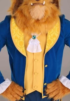 Men's Beast Costume From Disney's Beauty And The Beast -Halloween Costume Shop adult beauty and the beast authentic beast costume alt 5