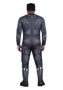 JAZWARES Black Panther Qualux Costume For Men -Halloween Costume Shop adult black panther qualux costume alt 5