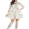 Bride Of Frankenstein Costume Dress For Women -Halloween Costume Shop adult bride of frankenstein costume dress