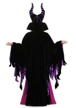 Disney Classic Maleficent Costume For Adults -Halloween Costume Shop adult classic maleficent costume alt 4