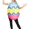 Colorful Easter Egg Adult Costume -Halloween Costume Shop adult colorful easter egg costume