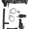 Adult Cop Costume Belt Accessory Set -Halloween Costume Shop adult cop costume belt