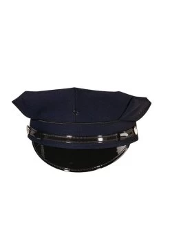 Rothco Deluxe 8 Point Navy Blue Police Costume Hat For Adults