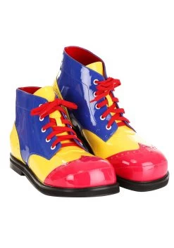 Deluxe Clown Shoes For Adults