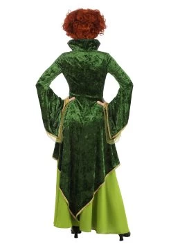 Women's Deluxe Disney Winifred Sanderson Costume Dress 7 Women's Deluxe Disney Winifred Sanderson Costume Dress -Halloween Costume Shop adult deluxe disney winifred sanderson costume alt 1