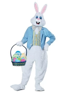 Adult Deluxe Easter Bunny Costume -Halloween Costume Shop adult deluxe easter bunny costume alt 2