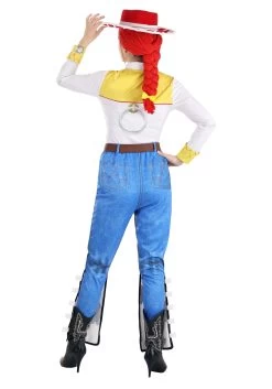 Deluxe Disney Toy Story Jessie Costume For Women 17 Deluxe Disney Toy Story Jessie Costume For Women -Halloween Costume Shop adult deluxe jessie toy story costume alt 6