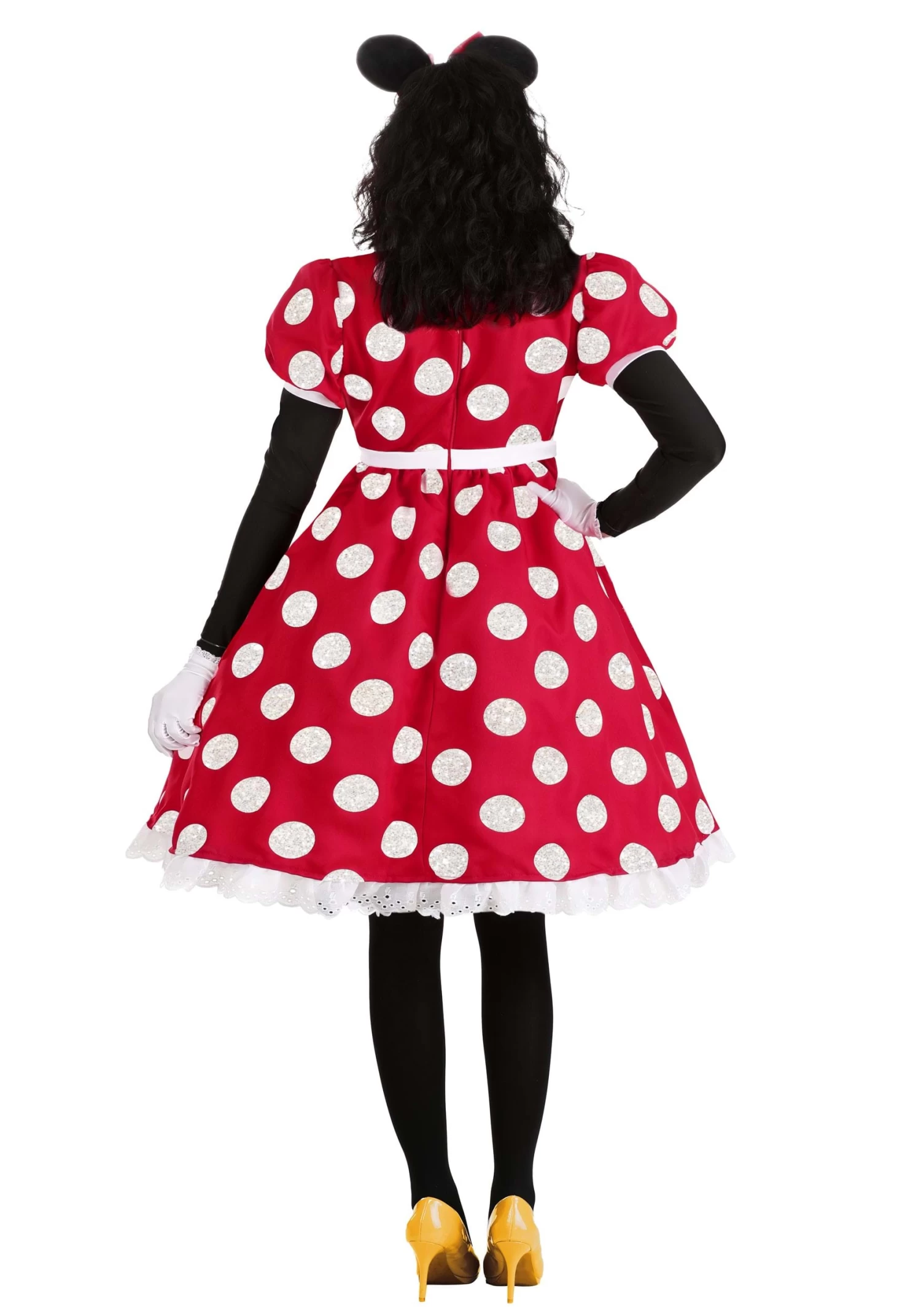 Disney Deluxe Minnie Mouse Adult Costume 7 Disney Deluxe Minnie Mouse Adult Costume - Image 5