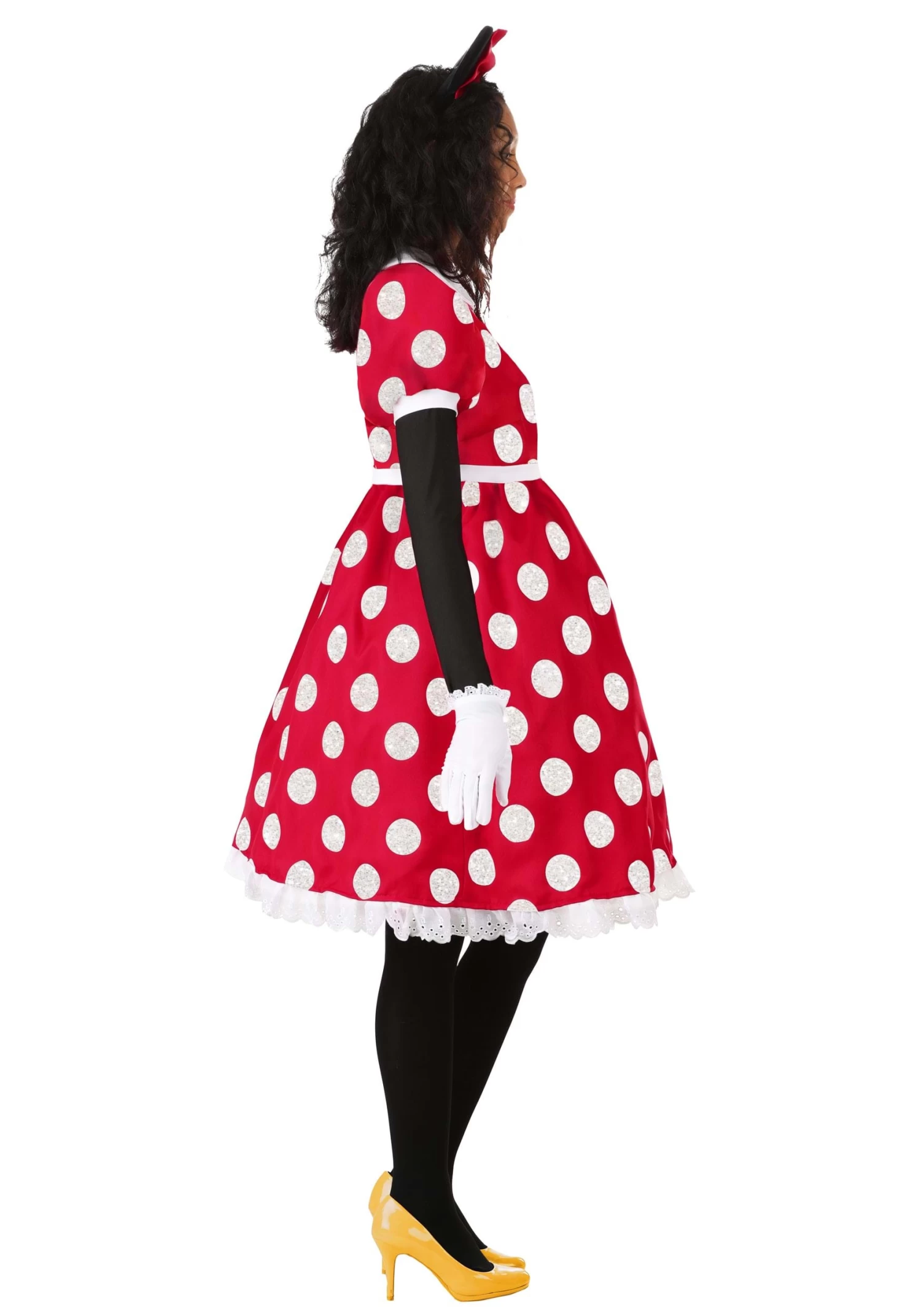 Disney Deluxe Minnie Mouse Adult Costume 9 Disney Deluxe Minnie Mouse Adult Costume - Image 7