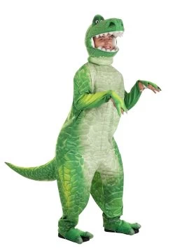 Deluxe Toy Story Rex Costume For Adults -Halloween Costume Shop adult deluxe toy story rex costume alt 4