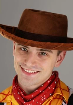 Men's Disney Deluxe Woody Toy Story Costume -Halloween Costume Shop adult deluxe woody toy story costume alt 10