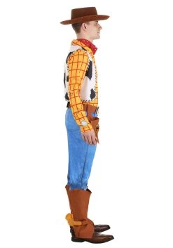 Men's Disney Deluxe Woody Toy Story Costume -Halloween Costume Shop adult deluxe woody toy story costume alt 13