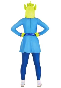 Disney And Pixar Toy Story Alien Costume Dress For Women -Halloween Costume Shop adult disney and pixar toy story alien costume dre alt 2