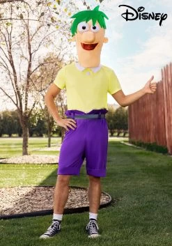 Disney Phineas And Ferb Ferb Costume For Men