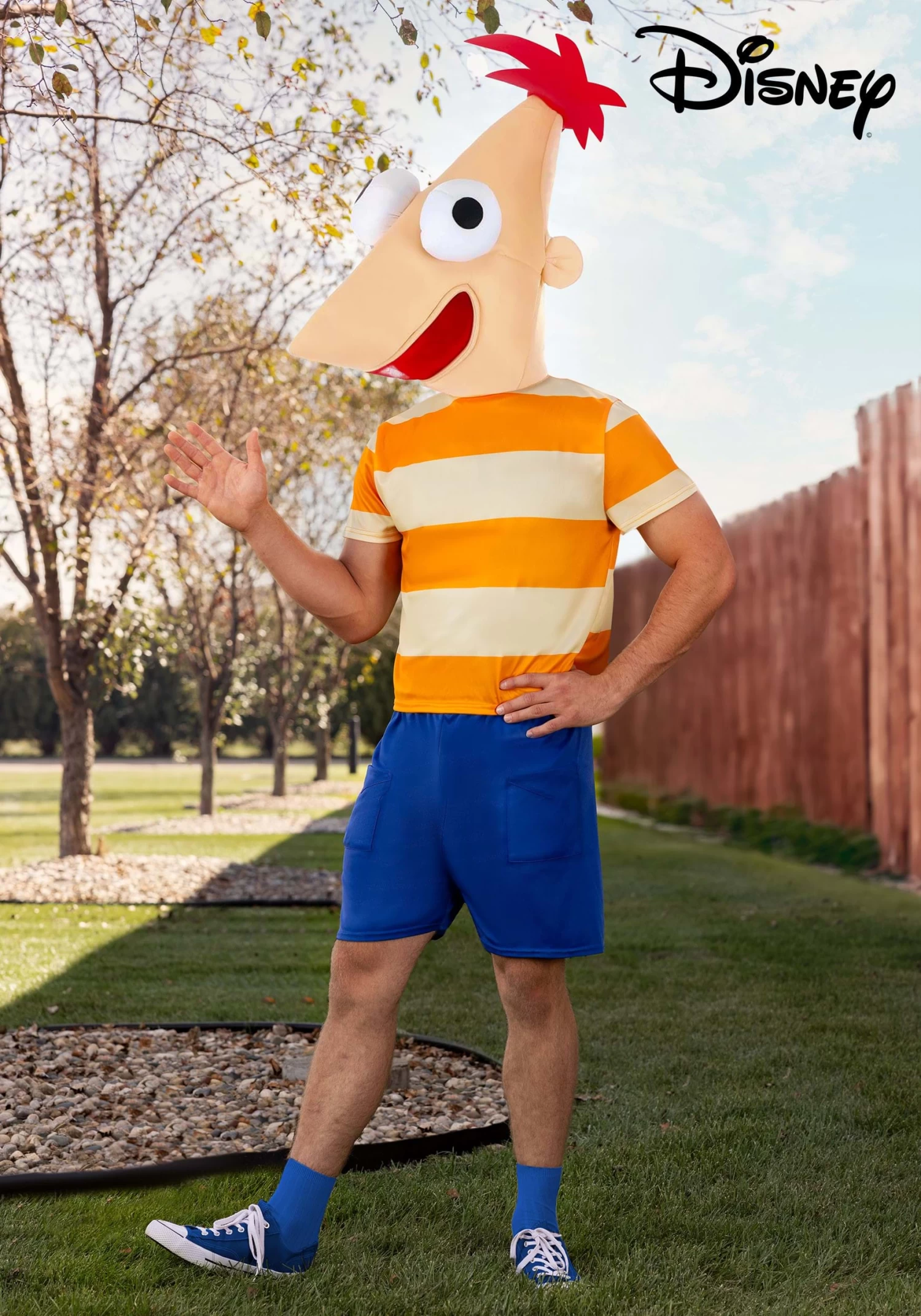 Adult Phineas Disney Phineas & Ferb Phineas Costume 3 Adult Phineas Disney Phineas & Ferb Phineas Costume