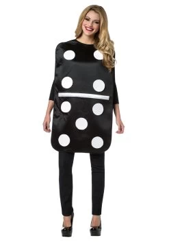 Domino Adult Costume 10 Domino Adult Costume -Halloween Costume Shop adult domino costume image4