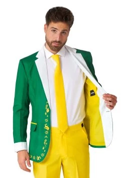 Opposuits Men's Elf Suitmeister Suit -Halloween Costume Shop adult elf suitmeister suit alt 3