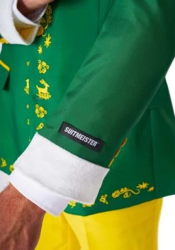 Opposuits Men's Elf Suitmeister Suit -Halloween Costume Shop adult elf suitmeister suit alt 5