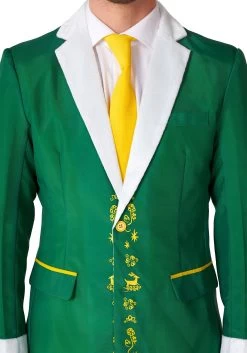 Opposuits Men's Elf Suitmeister Suit -Halloween Costume Shop adult elf suitmeister suit alt 6