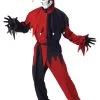 Adult Evil Jester Costume -Halloween Costume Shop adult evil jester costume
