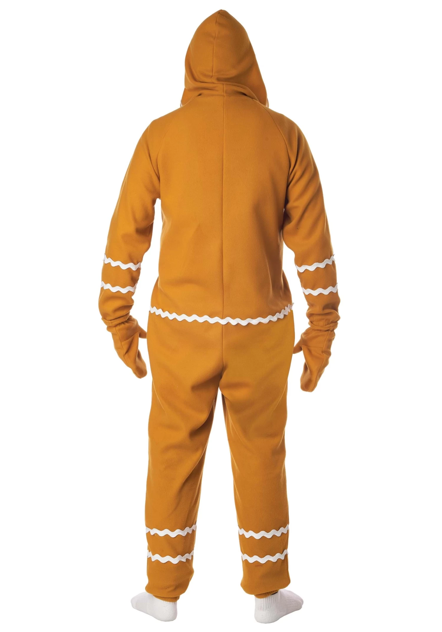 Adult Gingerbread Cookie Jumpsuit 5 Adult Gingerbread Cookie Jumpsuit - Image 3
