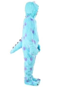 Hooded Disney Monsters Inc Sulley Costume For Adults -Halloween Costume Shop adult hooded monsters inc sulley costume alt 9