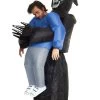Adult's Inflatable Grim Reaper Pick Me Up Costume -Halloween Costume Shop adult inflatable grim reaper pick me up costume