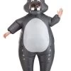 Inflatable Hippo Adult Costume 1 Inflatable Hippo Adult Costume -Halloween Costume Shop adult inflatable hippo costume