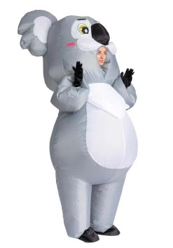 Adult Inflatable Koala Costume -Halloween Costume Shop adult inflatable koala costume alt 12