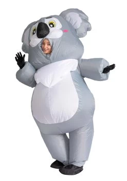 Adult Inflatable Koala Costume -Halloween Costume Shop adult inflatable koala costume alt 14