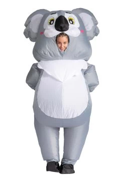 Adult Inflatable Koala Costume -Halloween Costume Shop adult inflatable koala costume alt 2