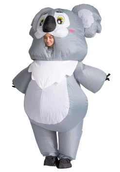 Adult Inflatable Koala Costume -Halloween Costume Shop adult inflatable koala costume alt 4