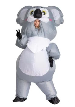 Adult Inflatable Koala Costume -Halloween Costume Shop adult inflatable koala costume alt 8