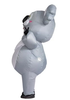 Adult Inflatable Koala Costume -Halloween Costume Shop adult inflatable koala costume alt 9