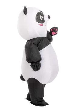 Inflatable Panda Costume For Adults -Halloween Costume Shop adult inflatable panda costume alt 6