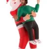 Inflatable Adult Santa Pick Me Up Costume 1 Inflatable Adult Santa Pick Me Up Costume -Halloween Costume Shop adult inflatable santa pick me up costume