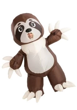 Inflatable Sloth Costume For Adults 10 Inflatable Sloth Costume For Adults -Halloween Costume Shop adult inflatable sloth costume alt 3