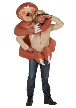 Inflatable Sloth Hugger Mugger Costume For Adults